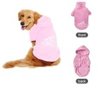 Pet Med Dog Clothes Adidog Dog Hoodie Autumn Winter Warm Coat  Medium Dog Jacket
