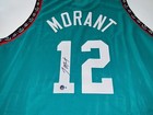 Ja Morant Auto Autograph Signed Jersey Memphis Grizzlies Custom Beckett Bas