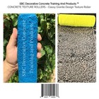Concrete Texture Rollers  Classy Granite Design Texture Roller