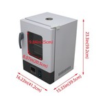 Lab Digital Forced Air Convection Drying Heating Oven 2 Layer W temp  Controller