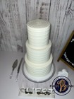 3 Tier Fake Cake 18 Inches Tall - Add Wedding Cake Toppers   Cake Decorations