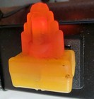 Vintage 1930 s Ge Art Deco Skyscraper Bakelite Plug In Night Light Usa - Works