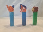 Vintage Pez No Feet Lot Of 3   Lil  Lion   Ponygoround  Elephant With Pointy Hat