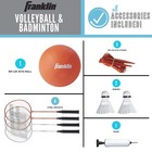 Franklin Sports Volleyball   Badminton Combo Sets - Backyard   Beach Outdoor    