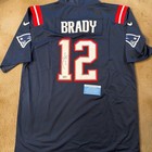 Tom Brady Signed Autographed Jersey New England Patriots  12 Coa