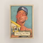 Vintage-style Souvenir     Mickey Mantle 1952 Rookie Inspired Novelty Display Card