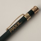 Paxil Heavy Metal Ballpoint Pen Pharmaceutical Drug Rep Promo Gold Green Colors