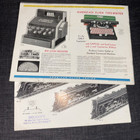 Vintage 1937 American Flyer Trains Catalog - Job 1014   Tru-model Miniature