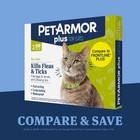 Plus Flea Tick Topical Cats 1 5lbs  3mo Waterproof Oil All Ages