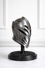 Fantasy Steel Helmet With Face Guard     Medieval Knight Armor Helmet