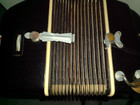 Paolo Soprani Italia 32 Bass 16 Key Black Piano Accordion Vintage W case  read 