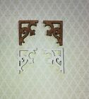Small Dollhouse Miniature Wood Corbels Or Brackets 1 12 Scale 8 Pc Classic Style