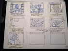 Fat Albert Animation Cel Production Art Cartoons Storyboard Halloween Special I5