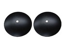 2 Of 22  Smooth Disc Harrow Blades 1-1 8  X 1-1 4  Square 3 Gauge 6 Mm Thick