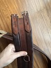 Excellent Condition 48    Brown Leather Girth With Elastic
