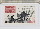 1863 Patriotic Army   Navy Civil War Token With Vintage Us Stamps W1
