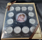 Carter s My First Year Baby Photo Picture Frame Collage New Sealed Gift Box