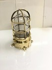 New Marine Brass Solid Nautical Ship Mount Bulkhead Passageway Light 1 Pcs