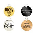 Stainless Steel Dog Cat Pet Name Id Tag Custom Double-sided Engraved 20  Off