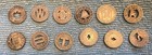 Lot Of 36 Vintage Us Transit Tokens - Portland Nyc La Chicago Dc Dfw Sf Bus Stre