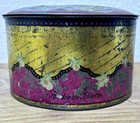 5pc Vintage Perfume   Vanity Lot - Victoria s Secret  Chopard  Antique Tin