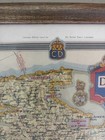 Rare Vintage 1947 Devonshire England Map By Ernest Clegg M b e  Map Of England