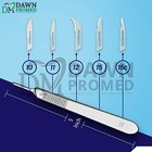 1000 Sterile Surgical Blades  15c With Bp Scalpel Handle  3 Medical Ent Dental