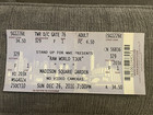 Wwe Raw World Tour Msg 12-26-10  Cena Vs Barrett Steel Cage Match  Ticket Stub 
