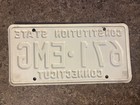 1990 Connecticut License Plate Replacement   671-emg