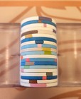 Lot Of 20 Reverse Hat And Cane Casino  1 Poker Chips Las Vegas Nevada