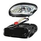 Golf Cart Full Led Headlight Kit With Led Tail Lights 2014-up Ezgo Txt T48