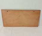 Vtg Christian Wood Wall Plaque Hanging Wall Art Singing Yellow Birds 1960s 