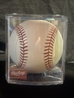 Rawlings Official Mlb Game Used Baseball W  Display Case
