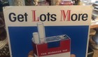 Vintage Cigarette Tobacco L m Advertising Large Embossed Metal Sign