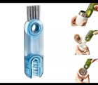 3-in-1 Cleaning Brush Set For Bottle  Cup  Lids   Straws - Sippy Cup Cleaner