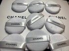 Wholesale Lot Of 50 Chanel Beauty White Powder Puff W satin Ribbon Full Size