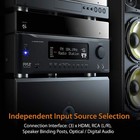 Pyle 5 2-channel Hi-fi Bluetooth 1000w Amplifier Receiver W rca hdmi fm Pt694bt