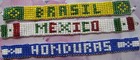 Handmade Bracelet Country Beads Personalized Custom Usa Guatemala Mexico Brasil