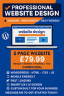 5 Page Website Design   Domain   Hosting   Seo Combo Deal 24 h Support 