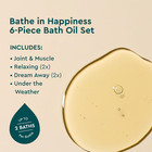 Kneipp Bathe In Happiness 6-piece Bath Oil Set - 0 67 Per Bottle  6 Total  - Ide