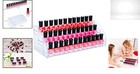 Acrylic Nail Polish Storage Rack - 12 To 36 Bottles With Display Ease