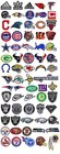 Iron On Patch Football Basketball Baseball Hockey Sport Logo Random Wholesale