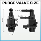 Vapor Canister Purge Valve 911-673 Compatible With 2004-2010 Ford Explorer Musta