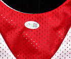 Bill Wennington Practice Worn Chicago Bulls Signed White Jersey Jsa Coa Auto Nba