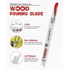 5 Pack 5tpi 9   Pruning Blades For Reciprocating Saw durable High Carbon Steel