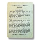 Vintage 1930s Old Maid Fun Full Thrift Card Game Russell Mfg Boxed Complete Set