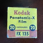Vintage Kodak Panatomic-x 35mm Fx 135 Extra Fine Grain Film Sealed