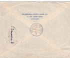 Egypt 1937 Cover Sent To Czech Republic W Alexandria Cd  Palestine   Egypt Lloyd