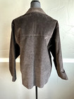 Vintage Robbie Sport Women s Size 13 14 Dark Brown Corduroy Blazer Jacket