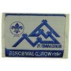 1975 14th World Scout Jamboree Norway Woven Patch Wht Bdr  wsj566 